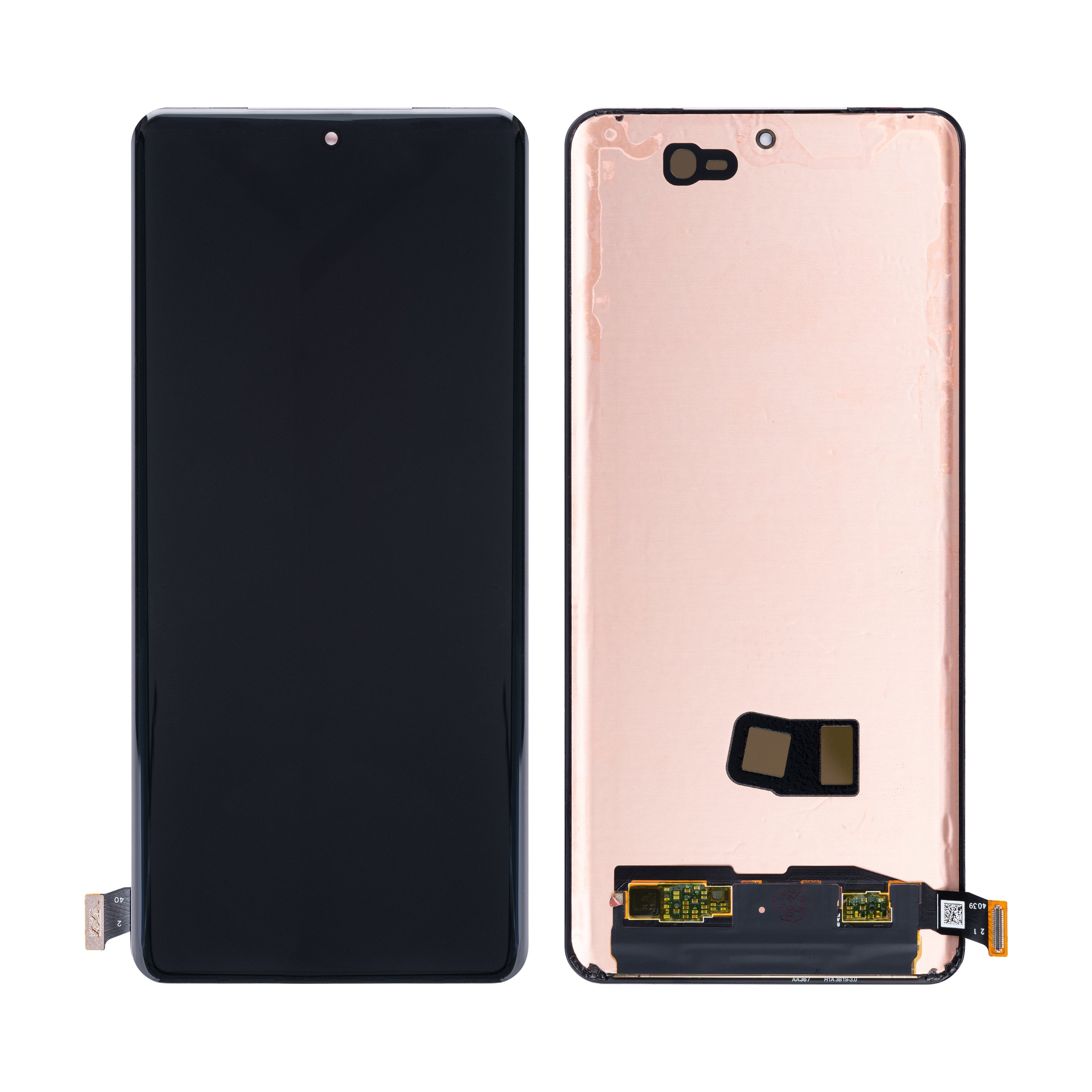 Écran et numériseur Oppo Find X7 Ultra sans cadre noir OEM