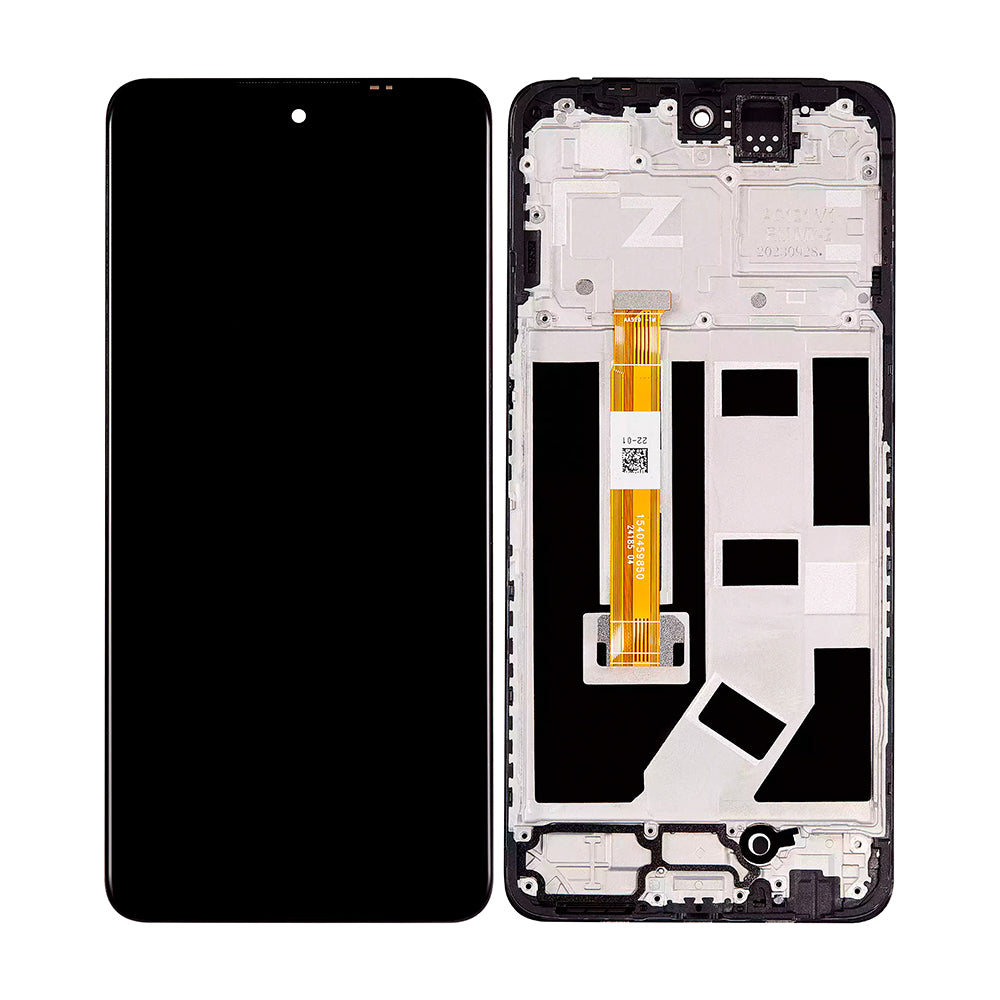 Écran et numériseur Oppo A79 avec cadre noir OEM