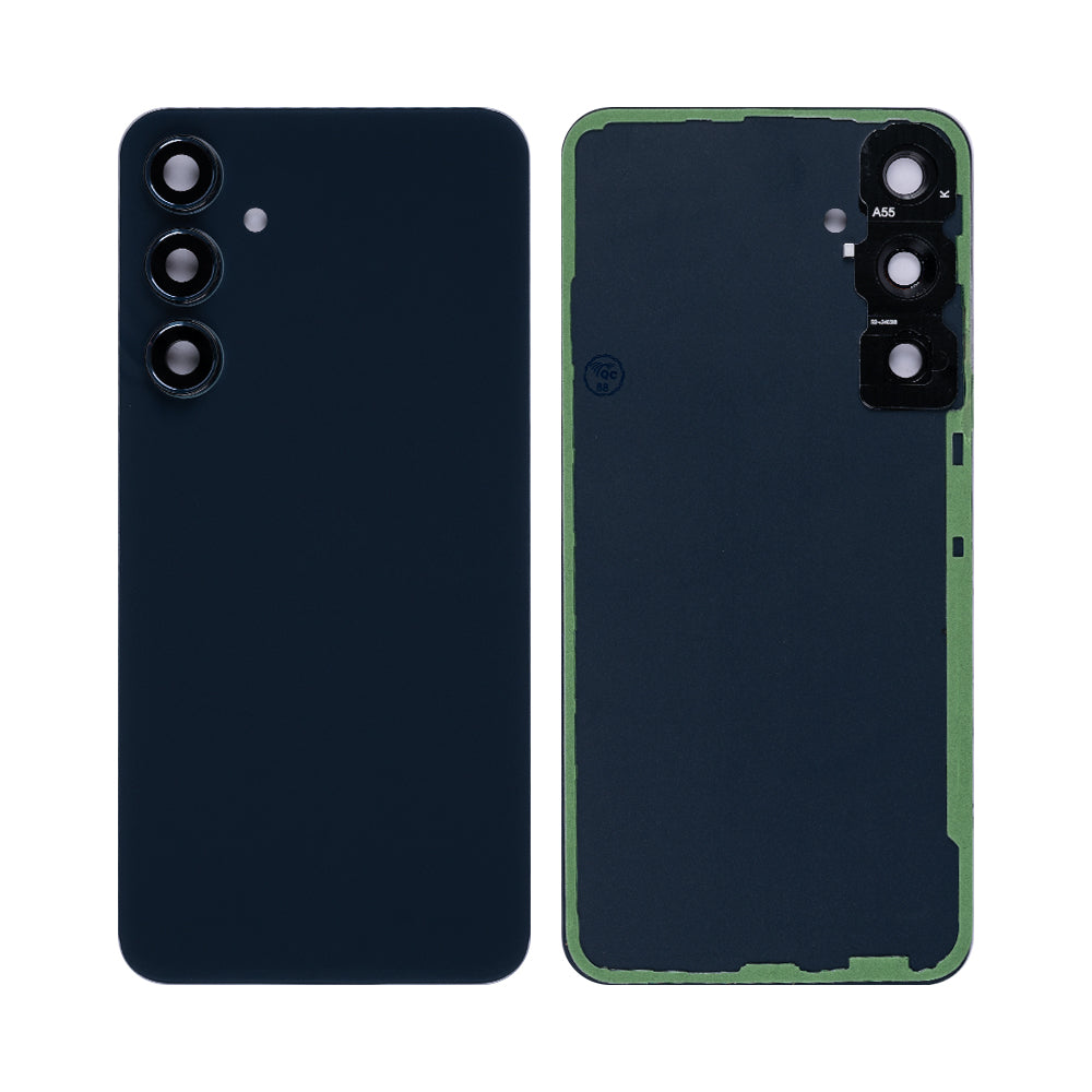 Coque arrière Samsung Galaxy A55 A556B avec objectif bleu marine OEM