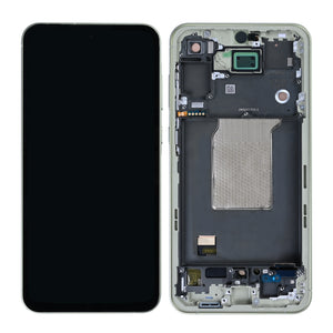 Samsung Galaxy A55 A556B Ecran et Digitizer Avec Cadre Lemon Soft-OLED