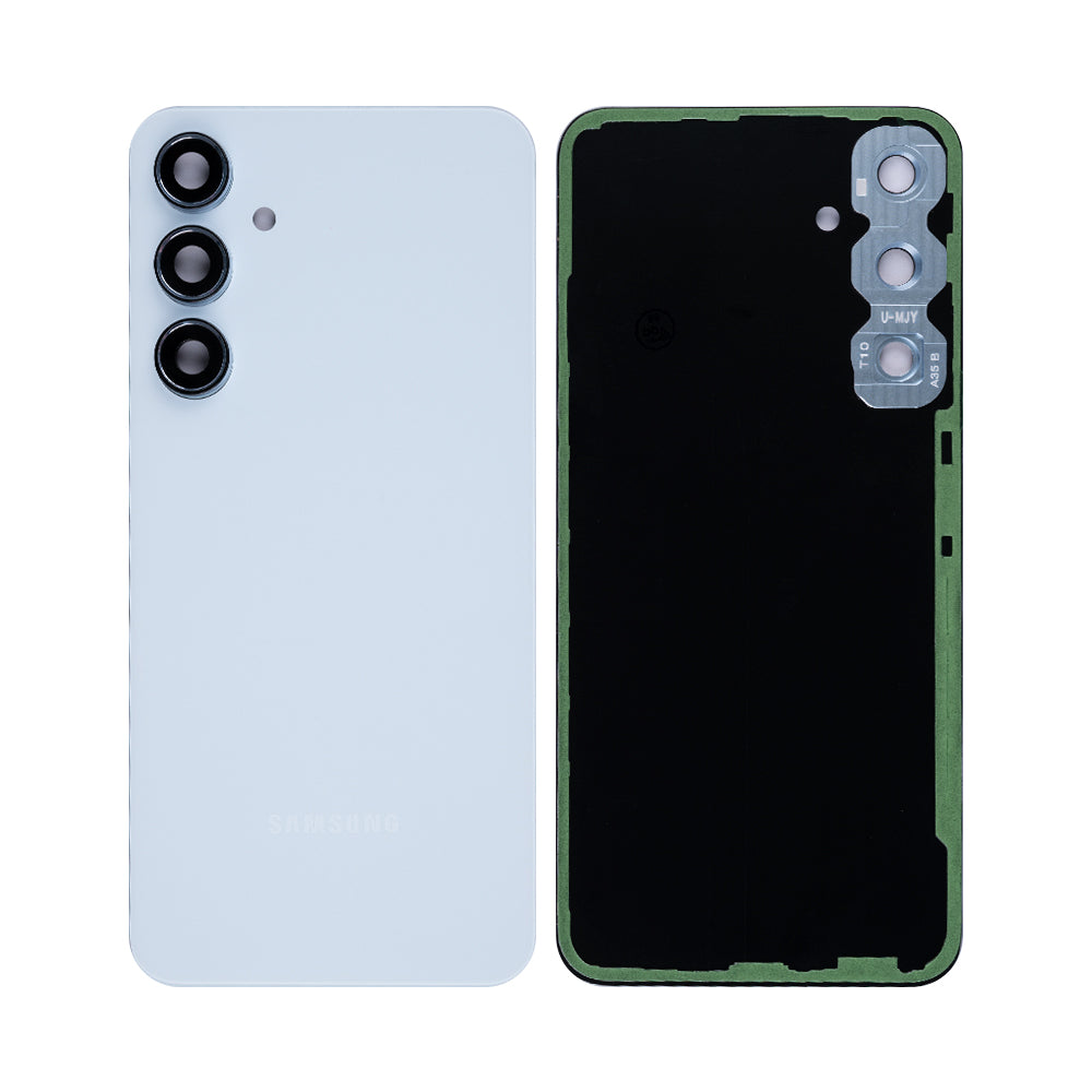 Coque arrière Samsung Galaxy A35 A356B avec lentille bleu glacier OEM