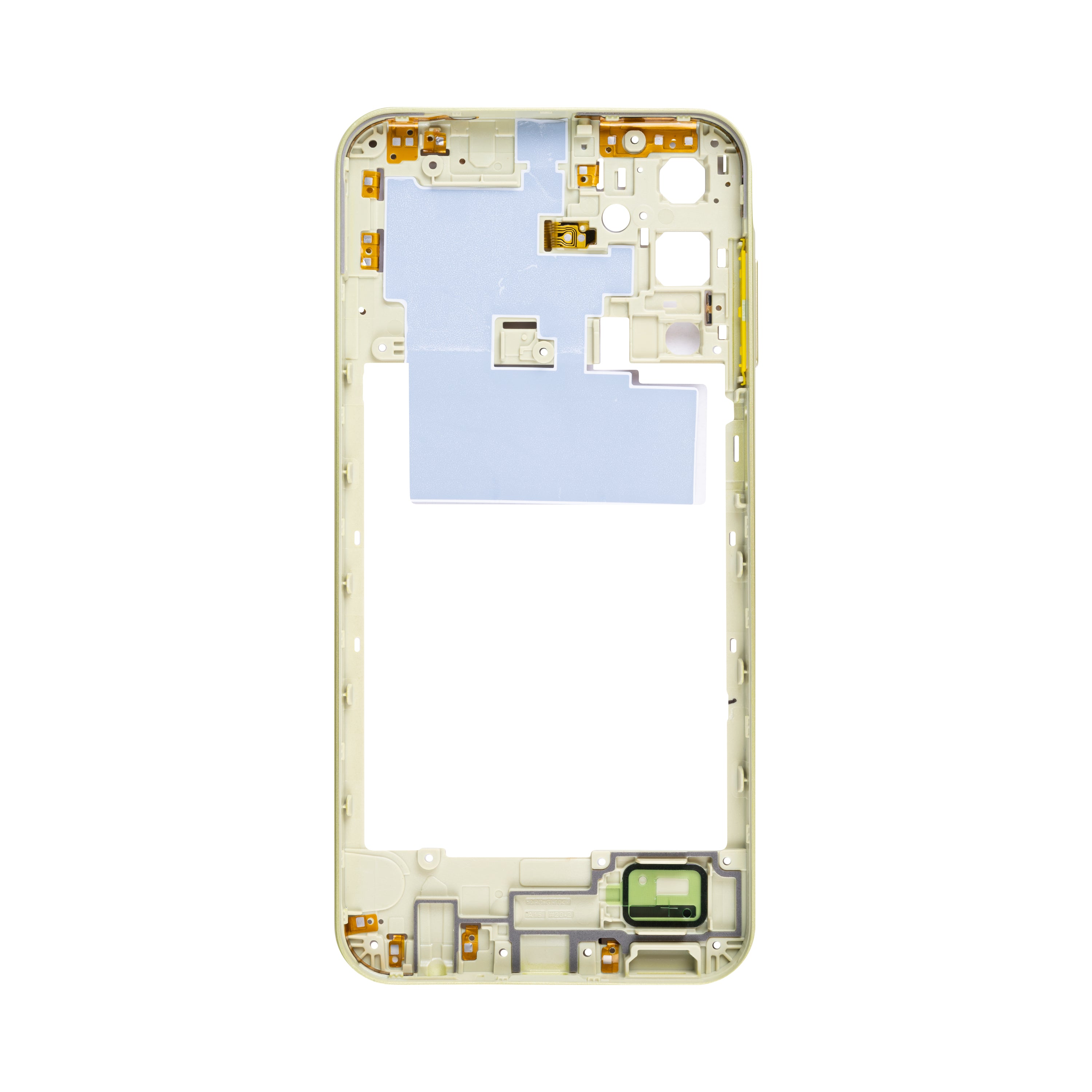 Samsung Galaxy A15 5G A156B Cadre central Personnalité Jaune OEM