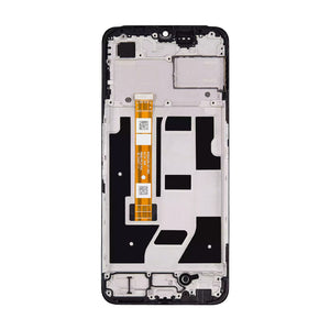 Écran et numériseur Oppo A2x avec cadre noir OEM