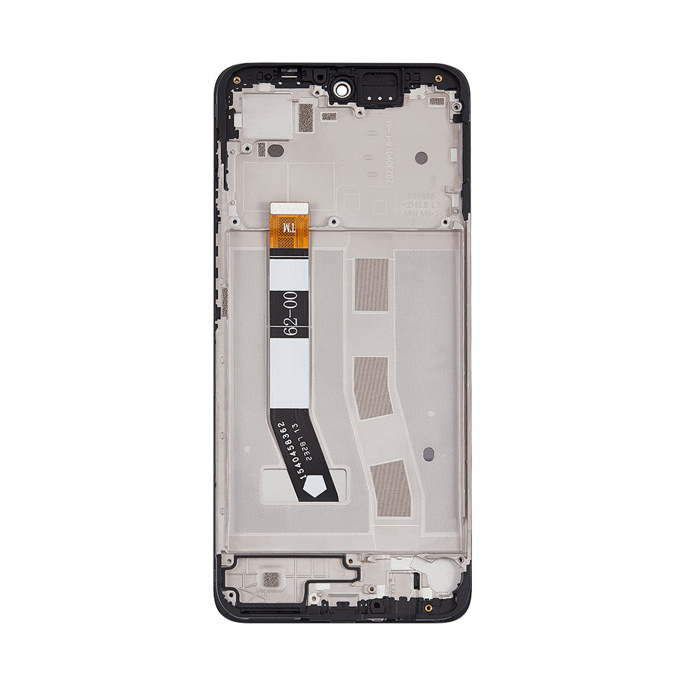 Motorola Moto G54, G54 Power Ecran et numériseur avec cadre Noir OEM