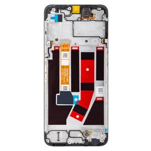 Écran et numériseur Oppo A56s, A57 avec cadre bleu OEM