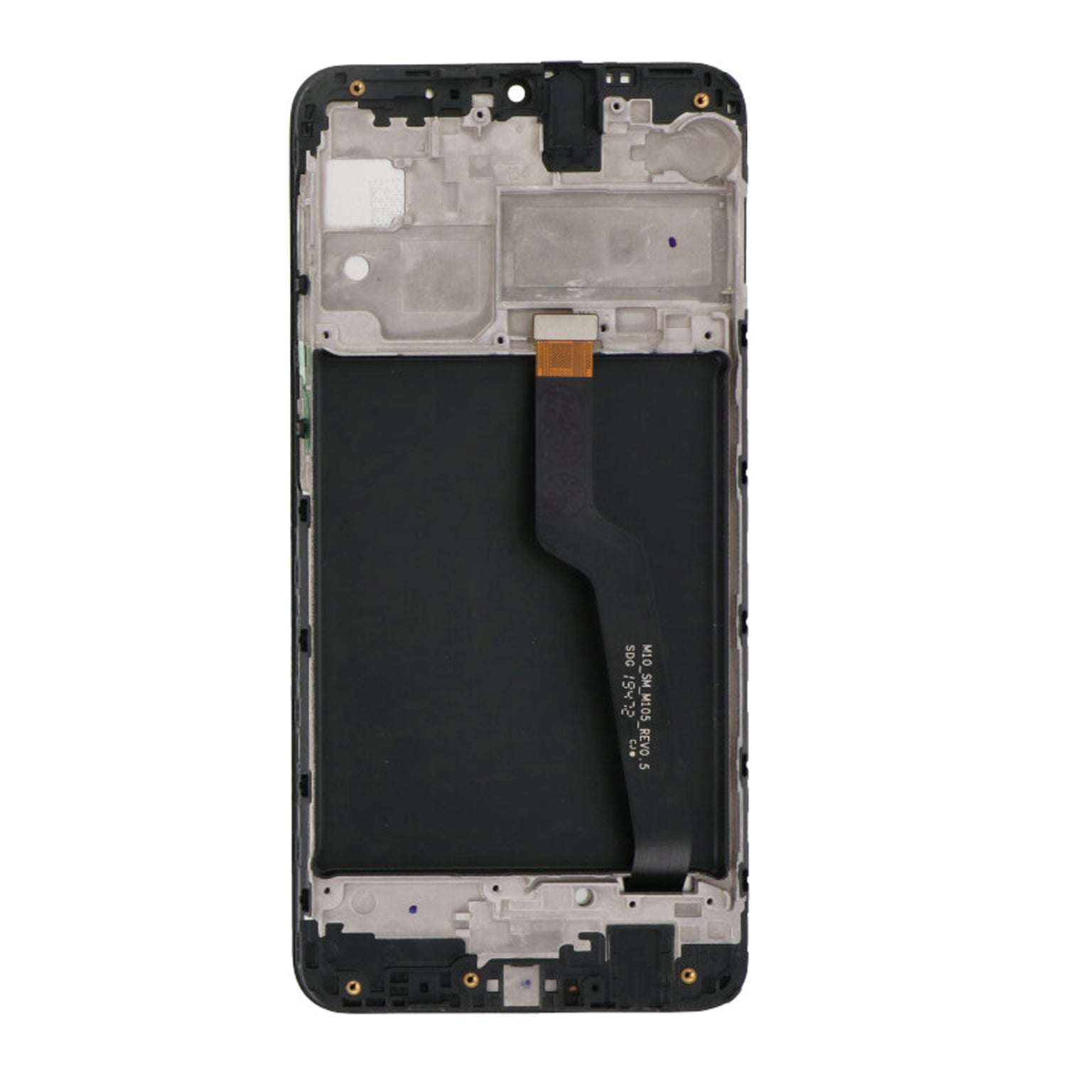 Samsung Galaxy M10 M105F Écran et numériseur avec cadre noir anthracite Service Pack