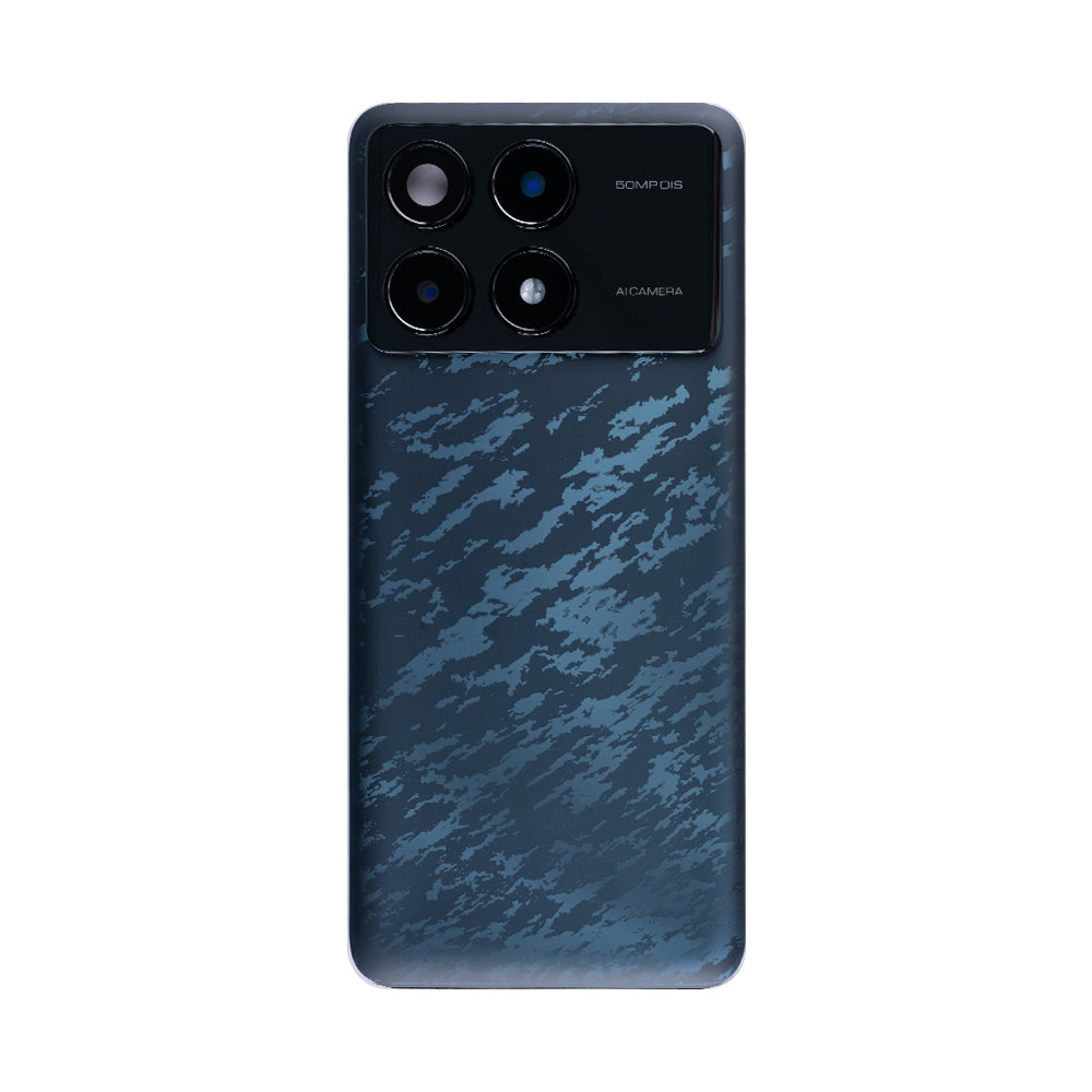 Coque arrière Xiaomi Redmi K70 avec objectif noir OEM