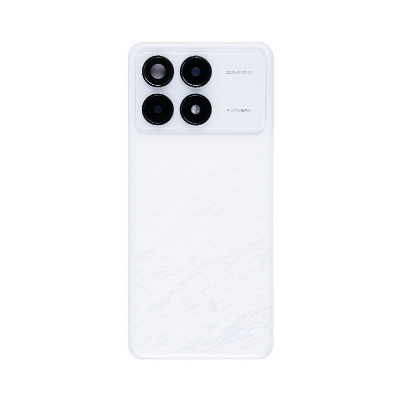 Coque arrière Xiaomi Redmi K70 avec objectif argenté OEM