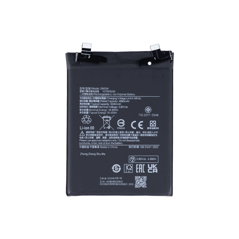 Xiaomi 14T Pro, Redmi K70, K70 Pro Battery BM5W OEM