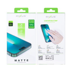 Rixus Verre trempé mat For Apple iPhone 16 Plus