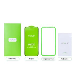 Rixus Verre trempé mat For Apple iPhone 16 Pro Max
