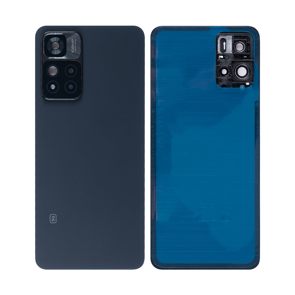 Coque arrière Xiaomi Redmi Note 11 Pro Plus 5G avec objectif Mysterious Black OEM