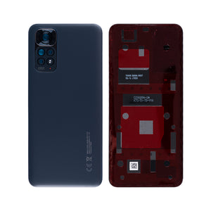Coque arrière Xiaomi Redmi Note 11S 4G avec objectif gris graphite OEM