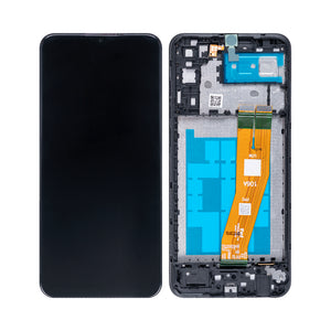 Samsung Galaxy A04e A042F Écran et numériseur avec cadre noir OEM