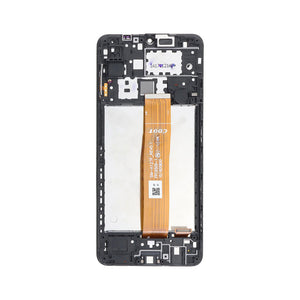 Samsung Galaxy A12 Nacho A127F Écran et numériseur avec cadre noir OEM
