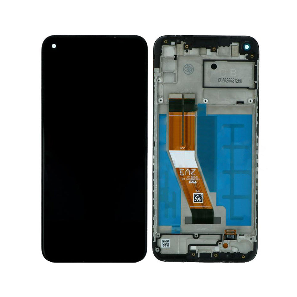 Samsung Galaxy A11 A115F Écran et numériseur avec cadre Noir OEM