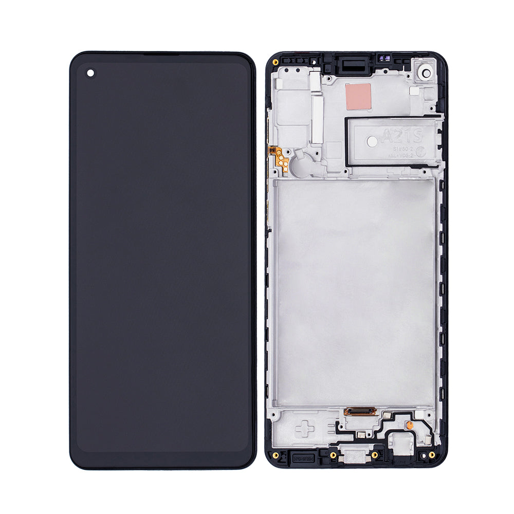 Samsung Galaxy A21s A217F Ecran et numériseur avec cadre noir OEM
