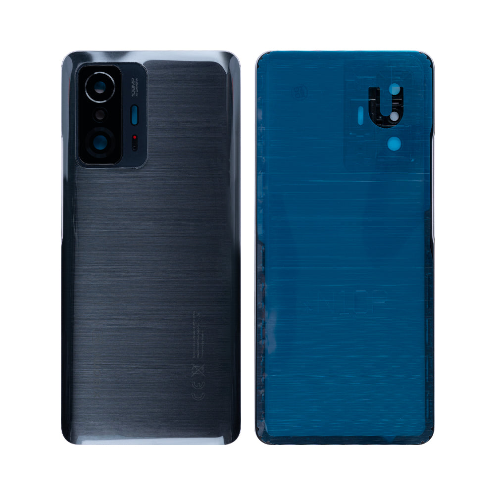 Coque arrière Xiaomi 11T Pro avec objectif gris météorite OEM