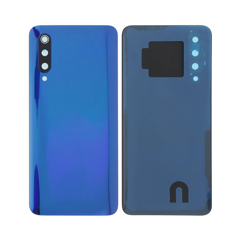 Coque arrière Xiaomi Mi 9 avec objectif bleu océan OEM
