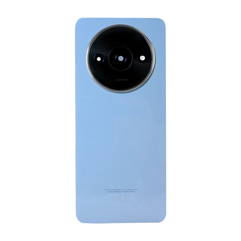 Coque arrière Xiaomi Redmi A3 avec lentille bleu étoilé OEM
