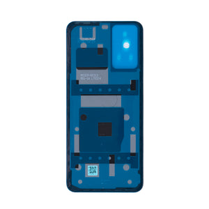 Coque arrière Xiaomi Redmi Note 12S sans objectif, noir onyx, OEM
