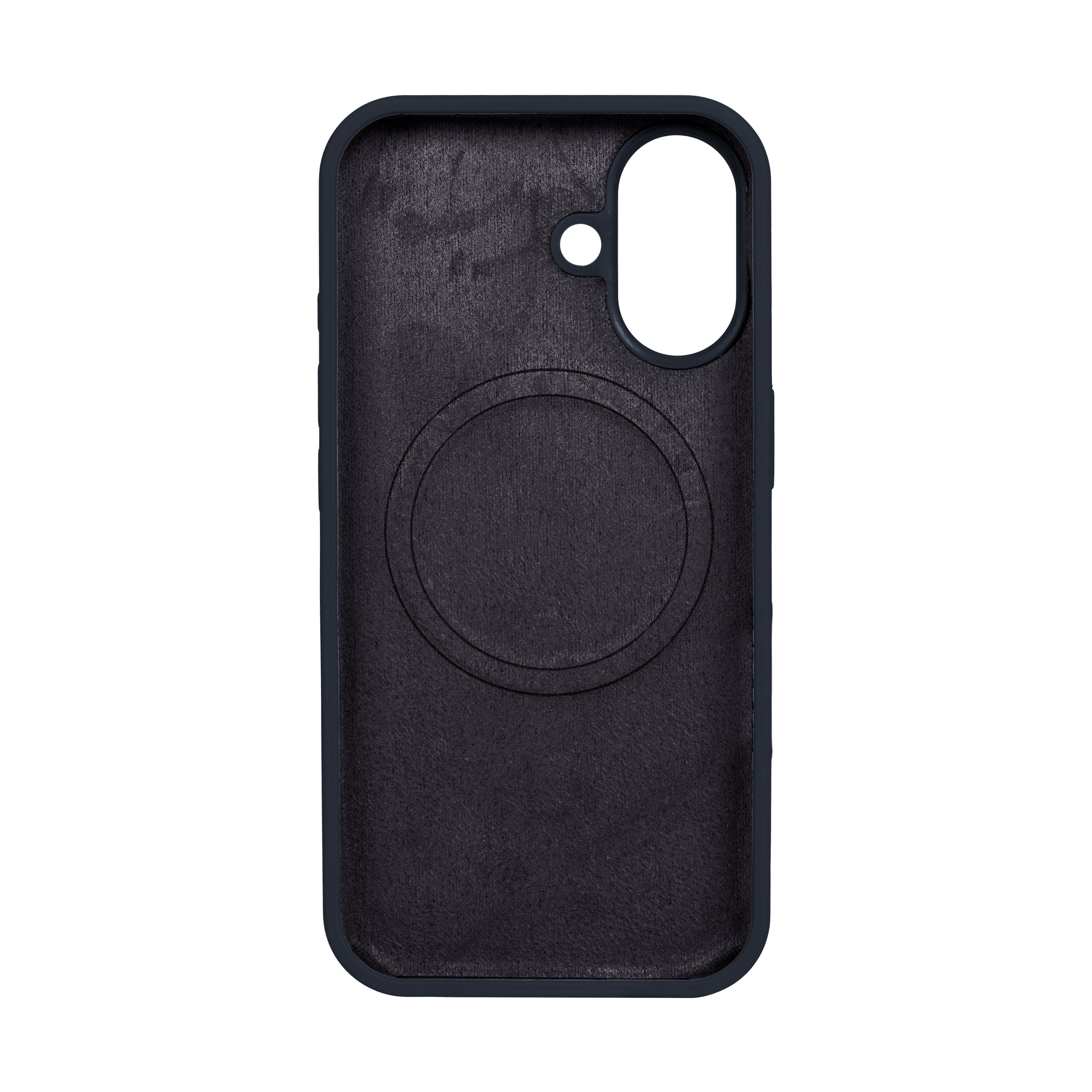 Rixus Soft TPU Phone Case With MagSafe Compatible For Apple iPhone 16 Plus Black