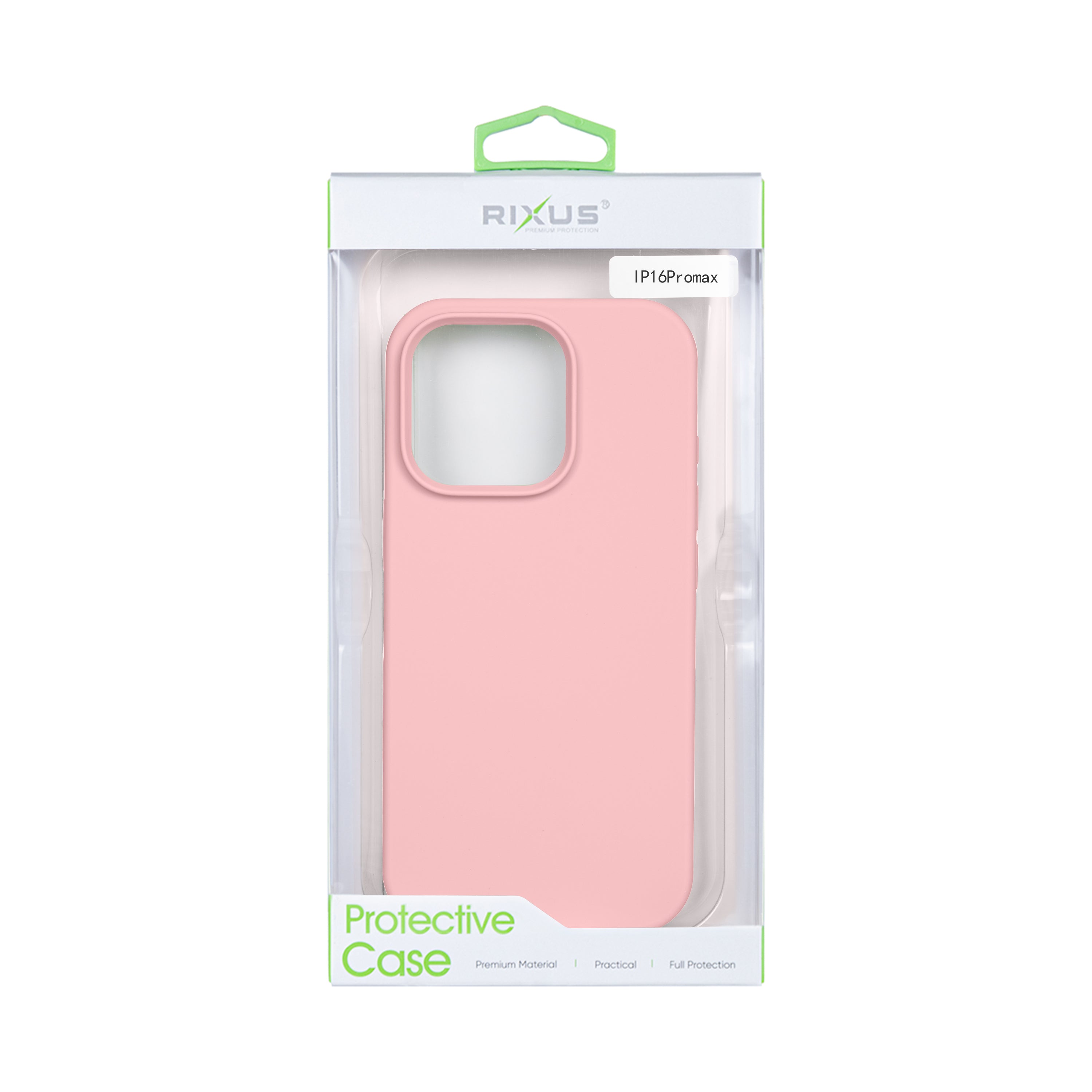 Rixus Soft TPU Phone Case With MagSafe Compatible For Apple iPhone 16 Pro Max Pink