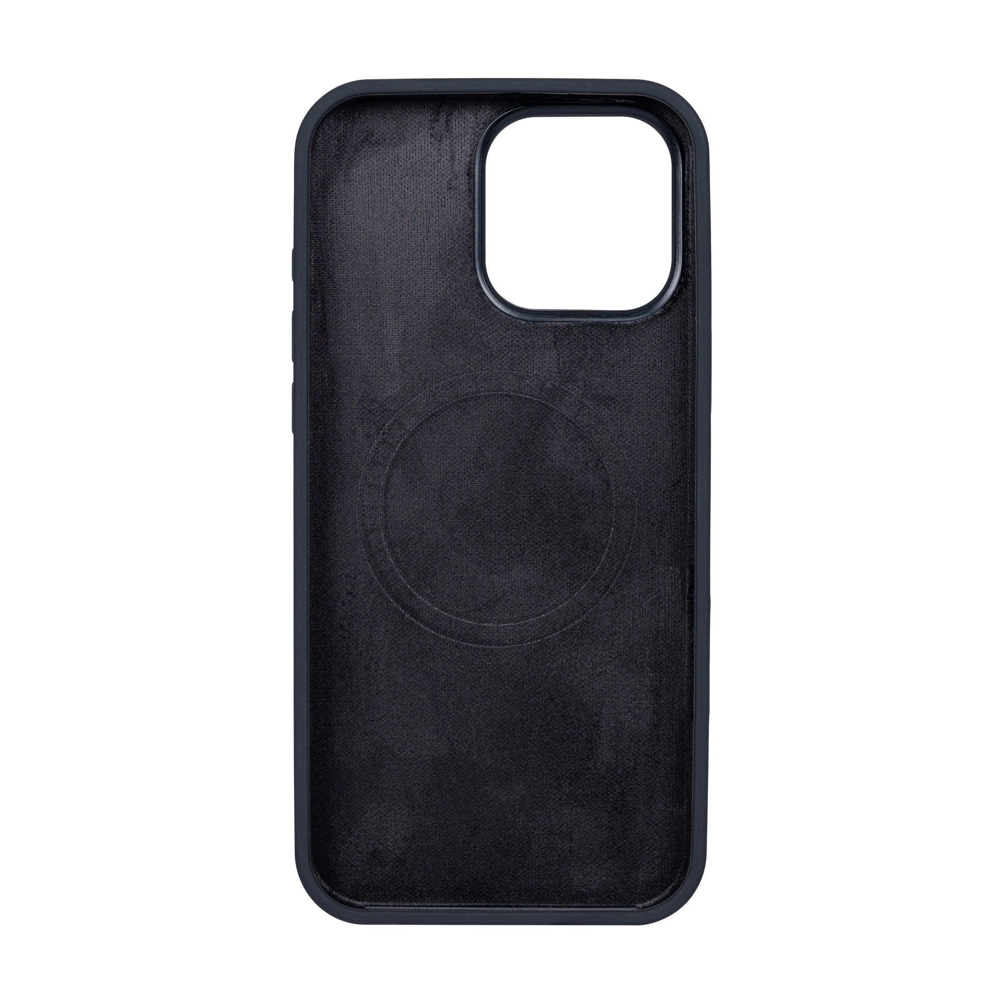 Rixus Soft TPU Phone Case With MagSafe Compatible For Apple iPhone 16 Pro Max Black
