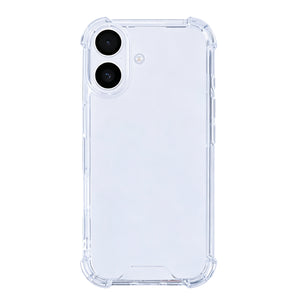 Étui anti-éclatement Rixus For Apple 16 Plus transparent