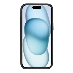 Rixus Classic 03 Case With MagSafe Compatible For Apple iPhone 16 Black