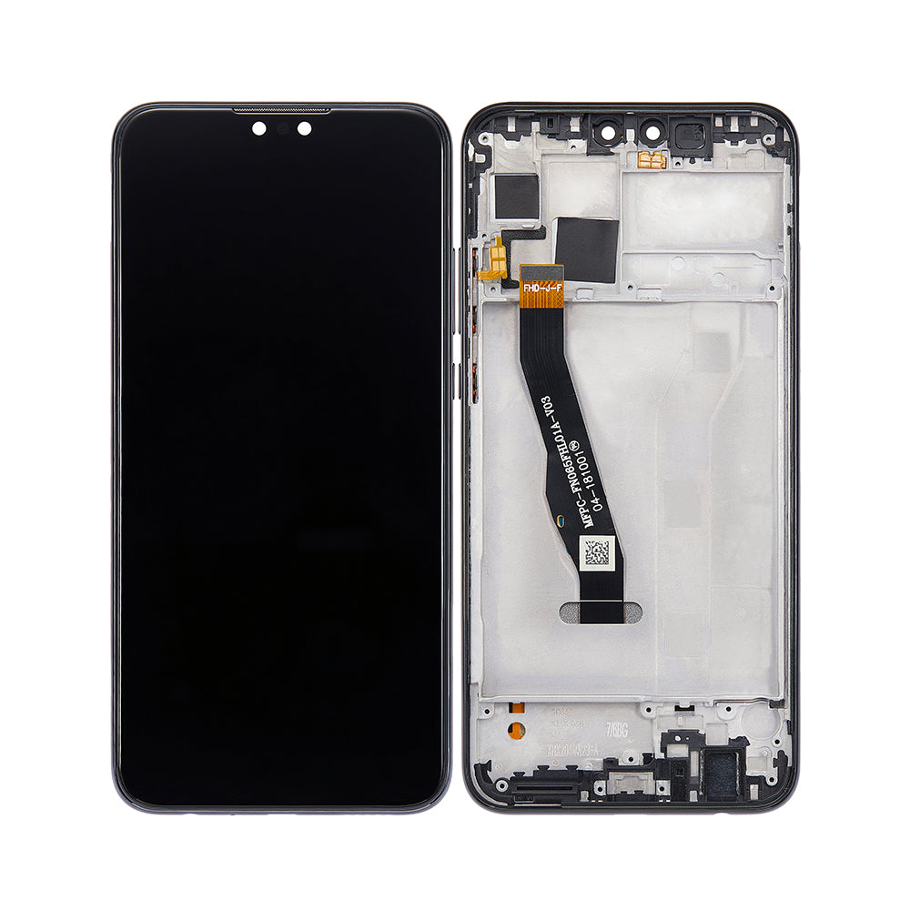 Écran et numériseur Huawei Y9 (2019) avec cadre noir nuit OEM