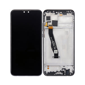 Écran et numériseur Huawei Y9 (2019) avec cadre noir nuit OEM