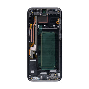 Samsung Galaxy S8 Plus G955F Écran et numériseur avec cadre Noir minuit Refurbished