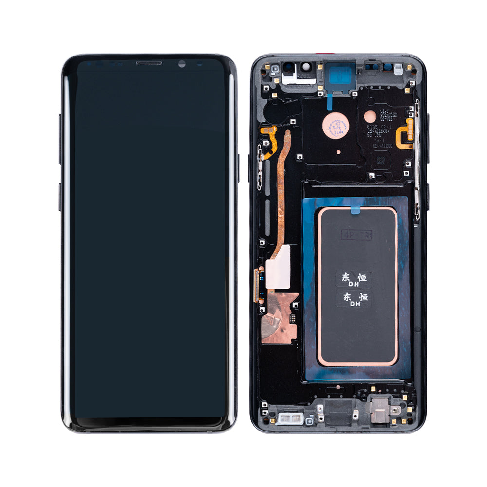 Samsung Galaxy S9 Plus G965F Écran et numériseur avec cadre Noir minuit Refurbished