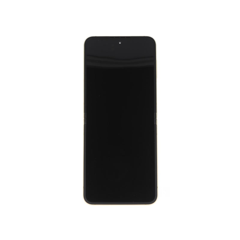 Samsung Galaxy Z Flip6 F741B Écran principal et numériseur avec cadre jaune Service Pack