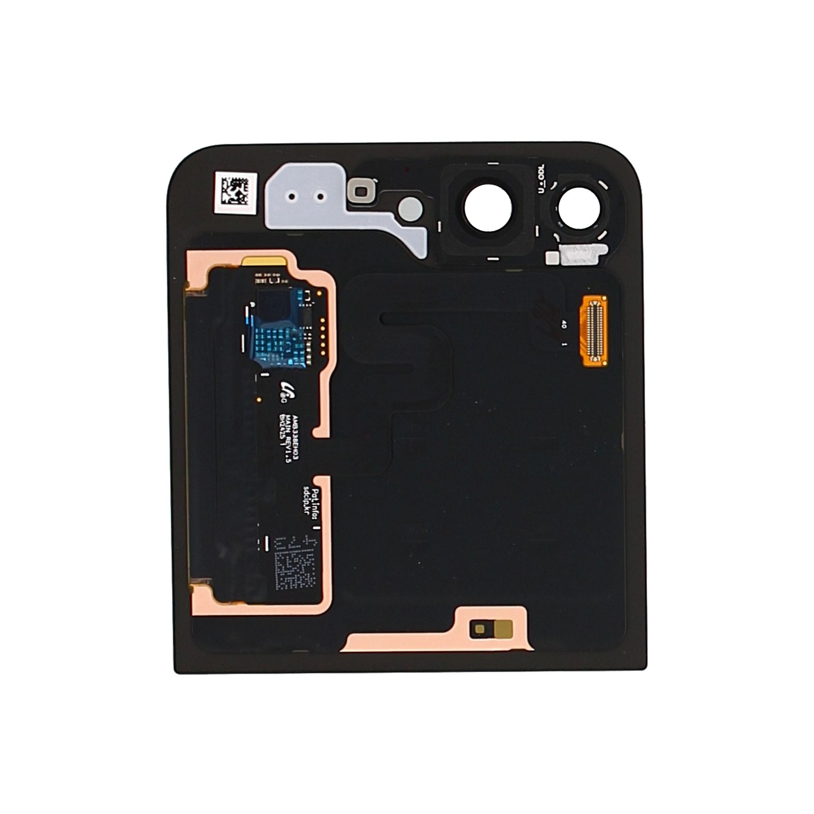 Samsung Galaxy Z Flip6 F741B Sous-écran et numériseur Silver Shadow Service Pack