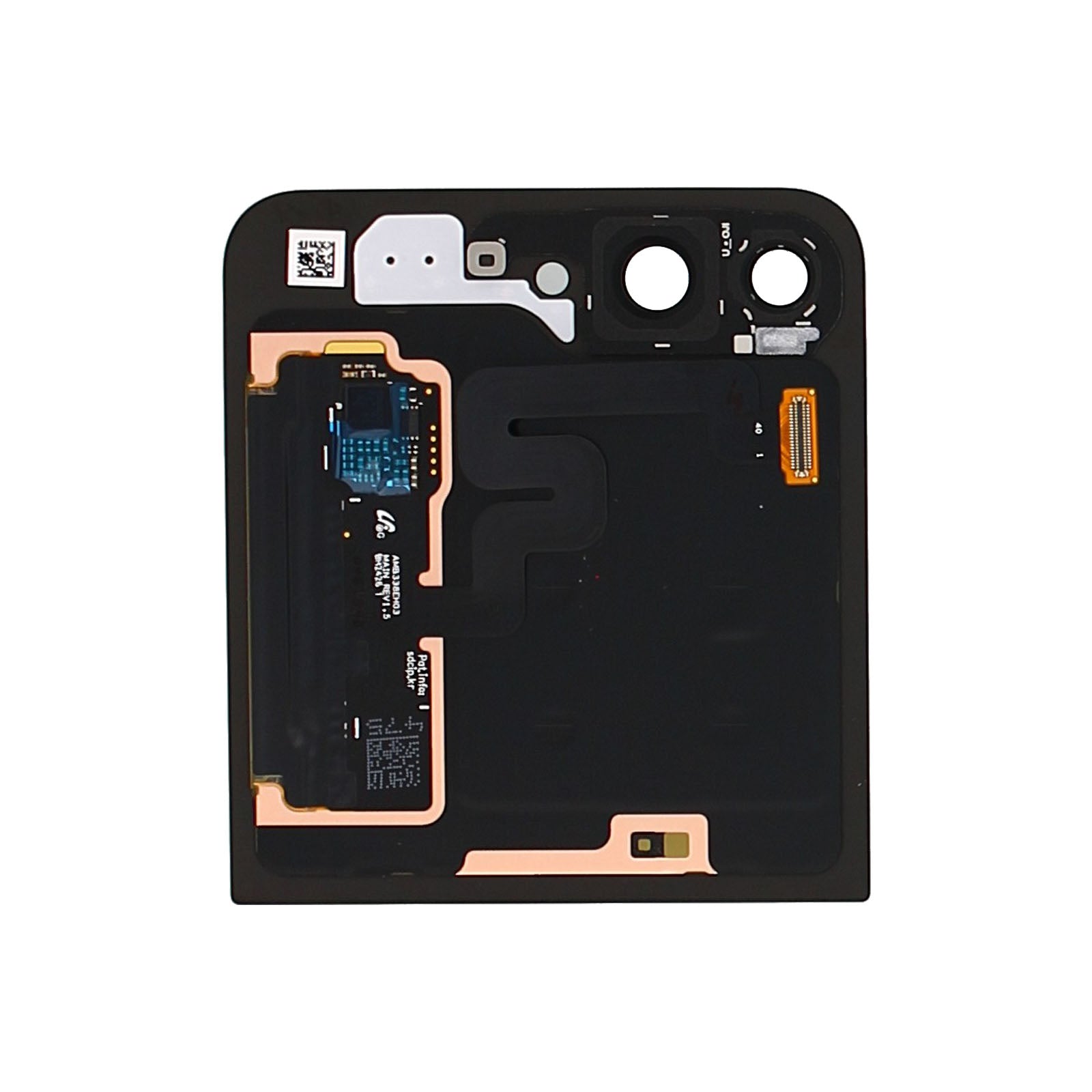 Samsung Galaxy Z Flip6 F741B Sous-écran et numériseur Noir Service Pack
