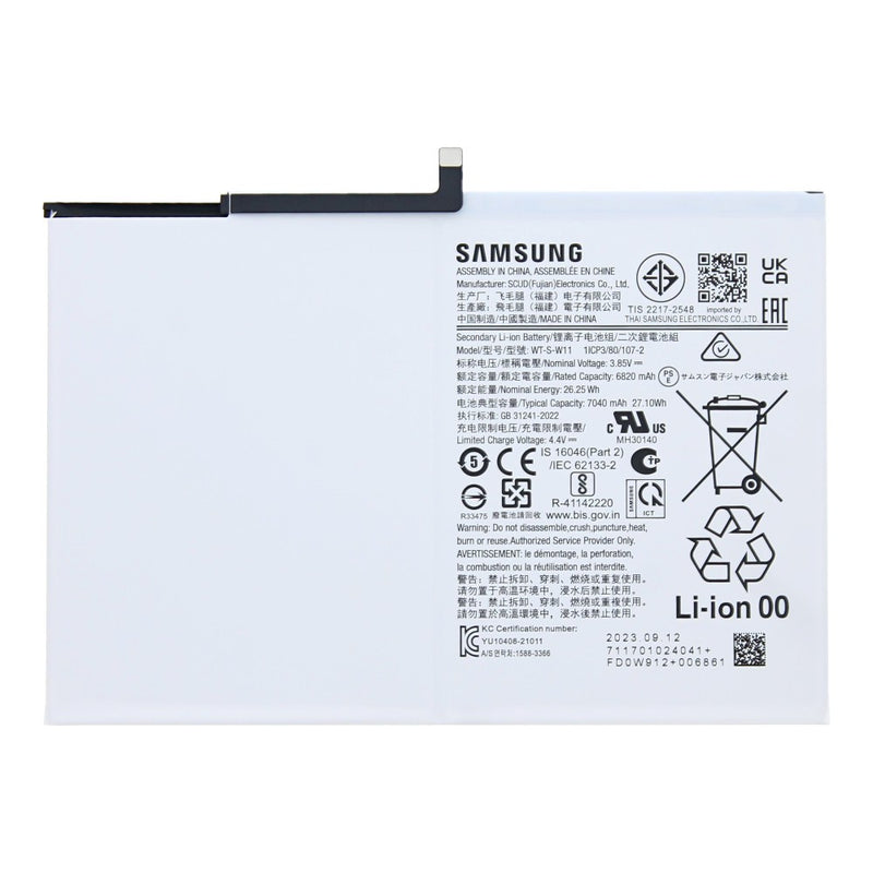 Samsung Galaxy Tab A9 Plus X210, X215, X216B Batterie WT-S-W11 Original