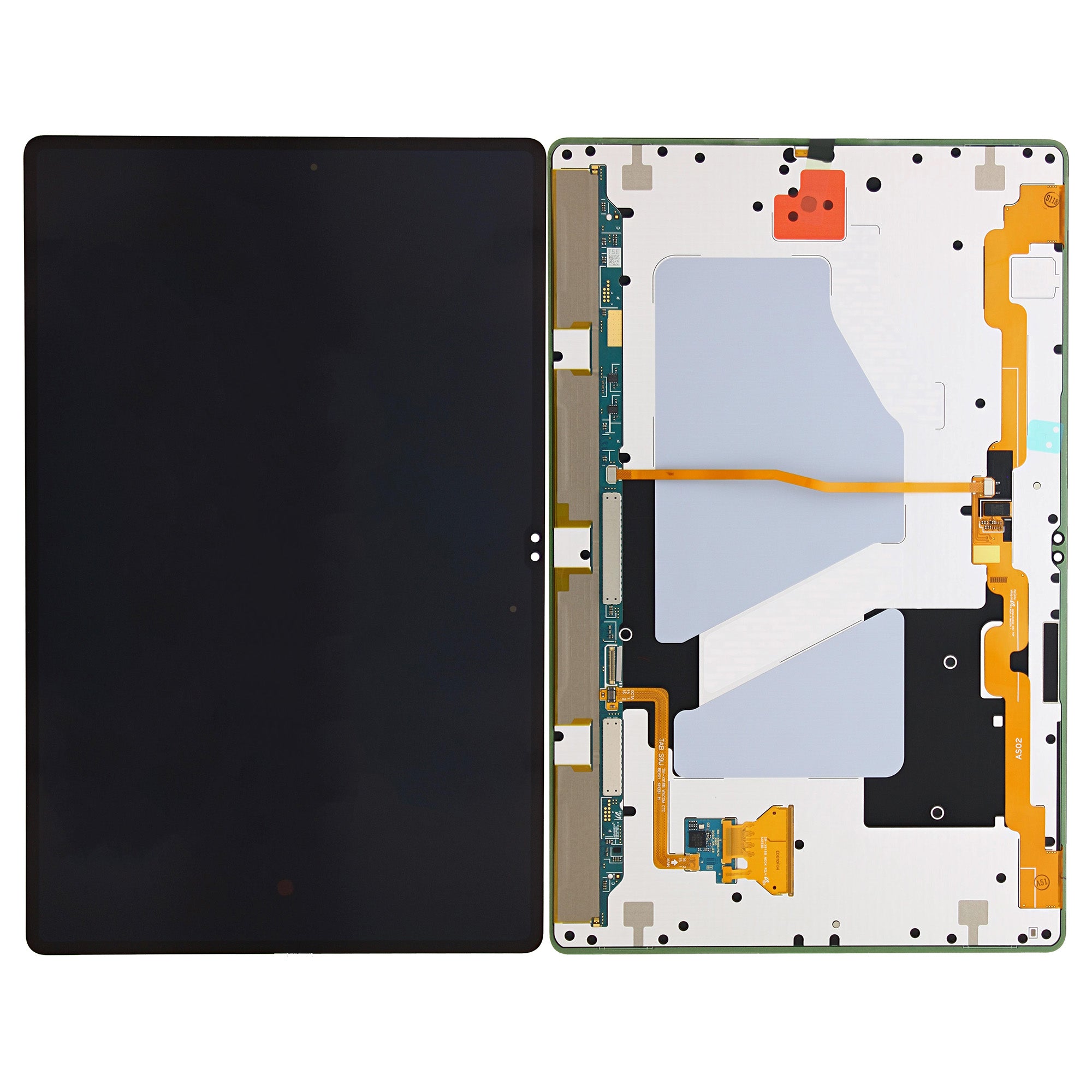 Samsung Galaxy Tab S9 Ultra X910, X916 Écran et numériseur sans cadre Noir Service Pack