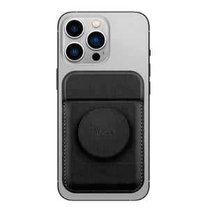 Rixus RXCH20B Card Holder With MagSafe Compatible Black