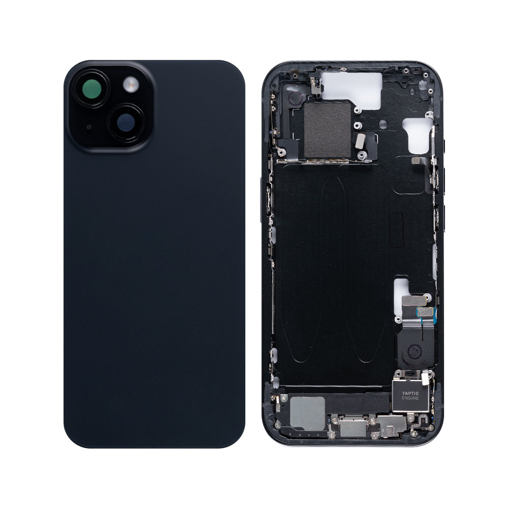 For Apple boîtier For Apple 15 avec petites pièces, noir, OEM