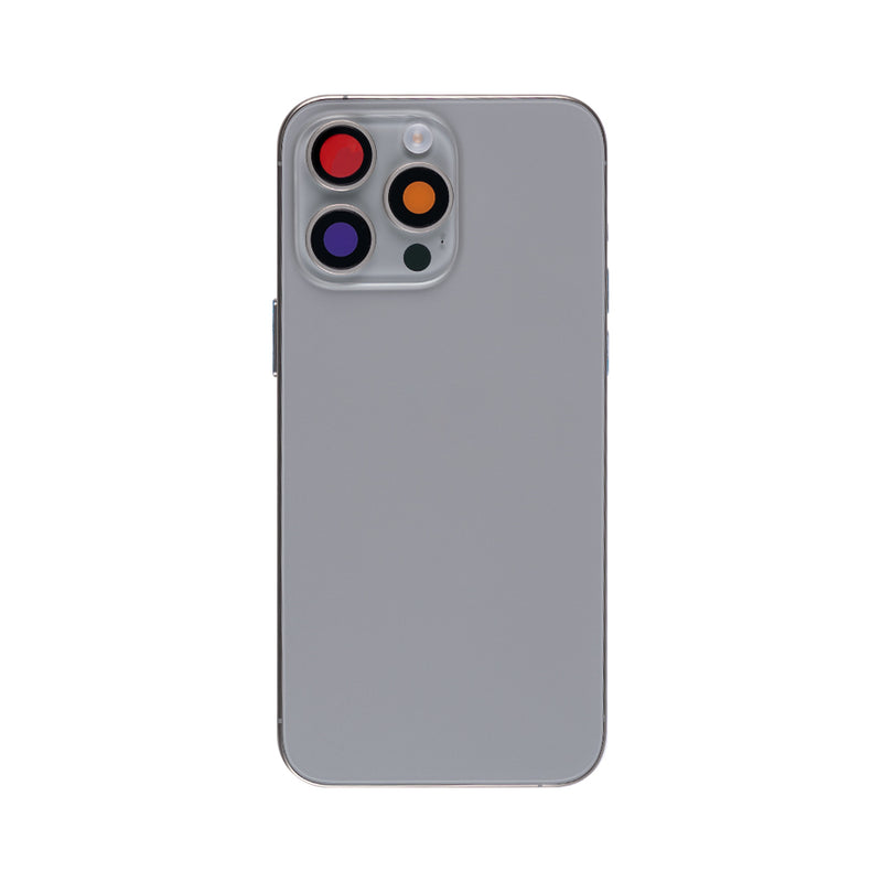For Apple 15 Pro Max Boîtier avec petites pièces Titane naturel OEM