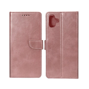 Rixus Bibliothèque pour Samsung Galaxy A06 Rose