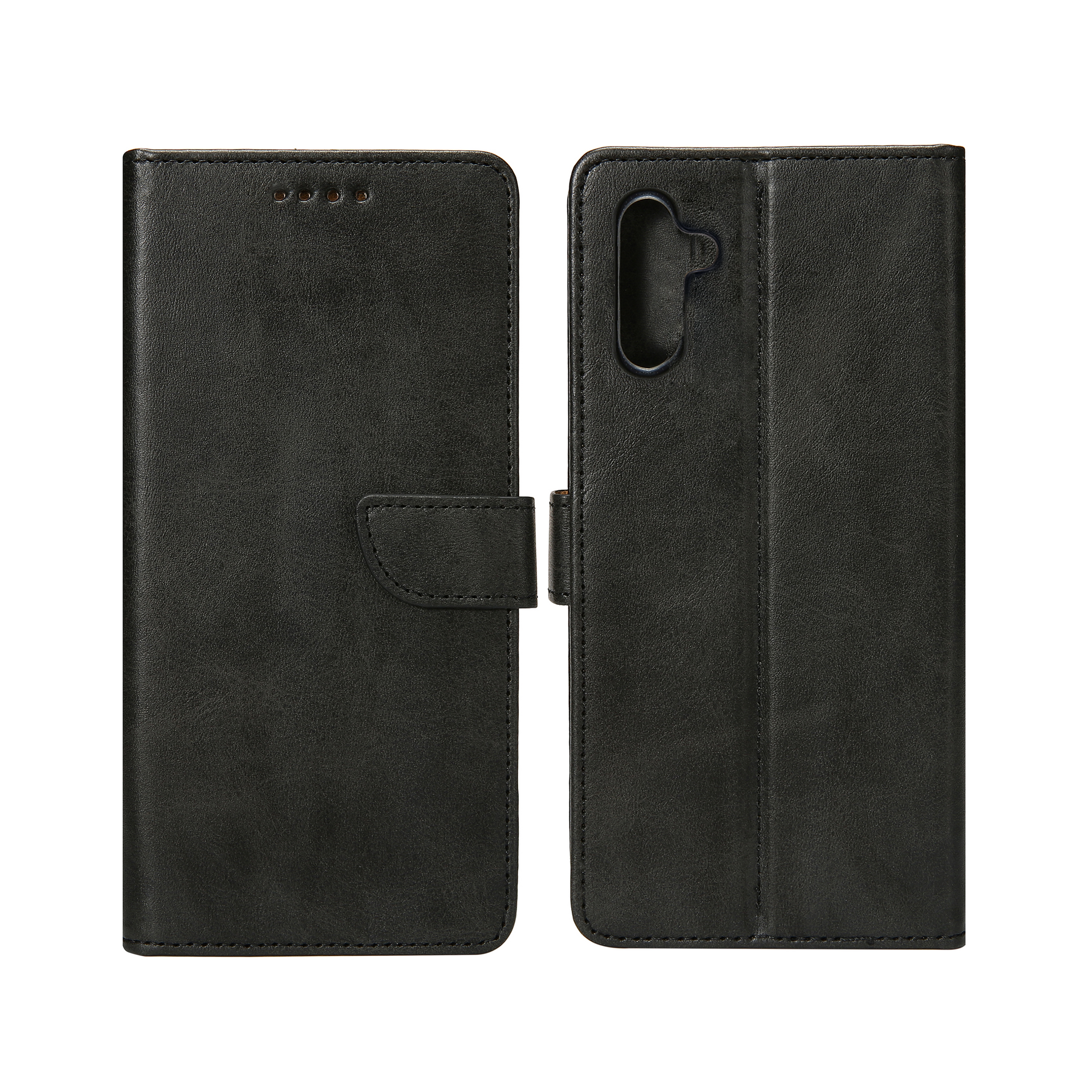 Rixus Bibliothèque pour Samsung Galaxy S24 FE Noir