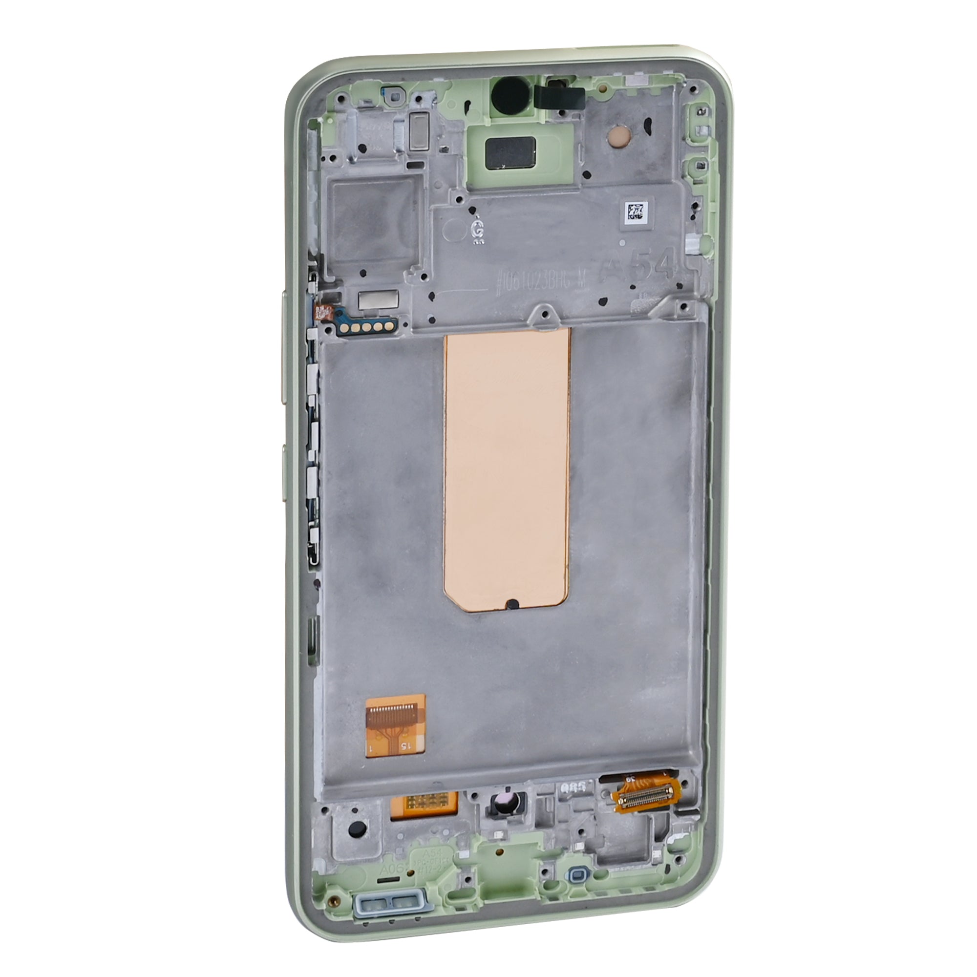 Samsung Galaxy A54 5G A546B Ecran et numériseur avec cadre Lime Soft-OLED