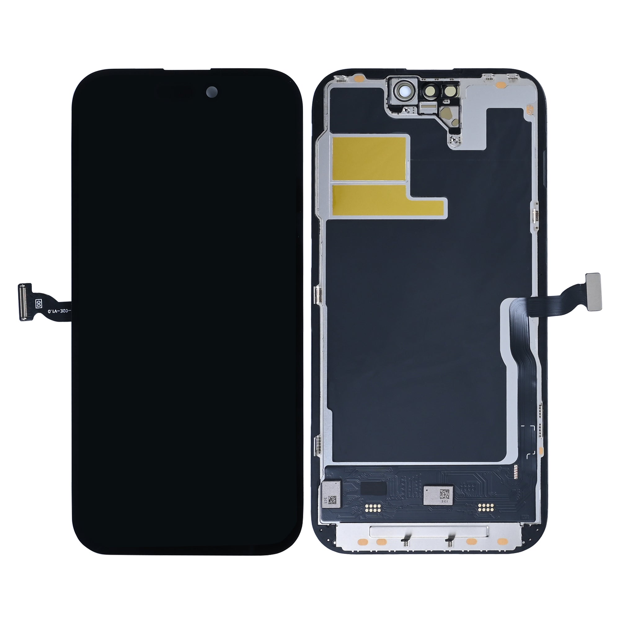 PIXDURA For Apple 14 Pro Écran et numériseur Soft-OLED (IC amovible) (120 Hz)