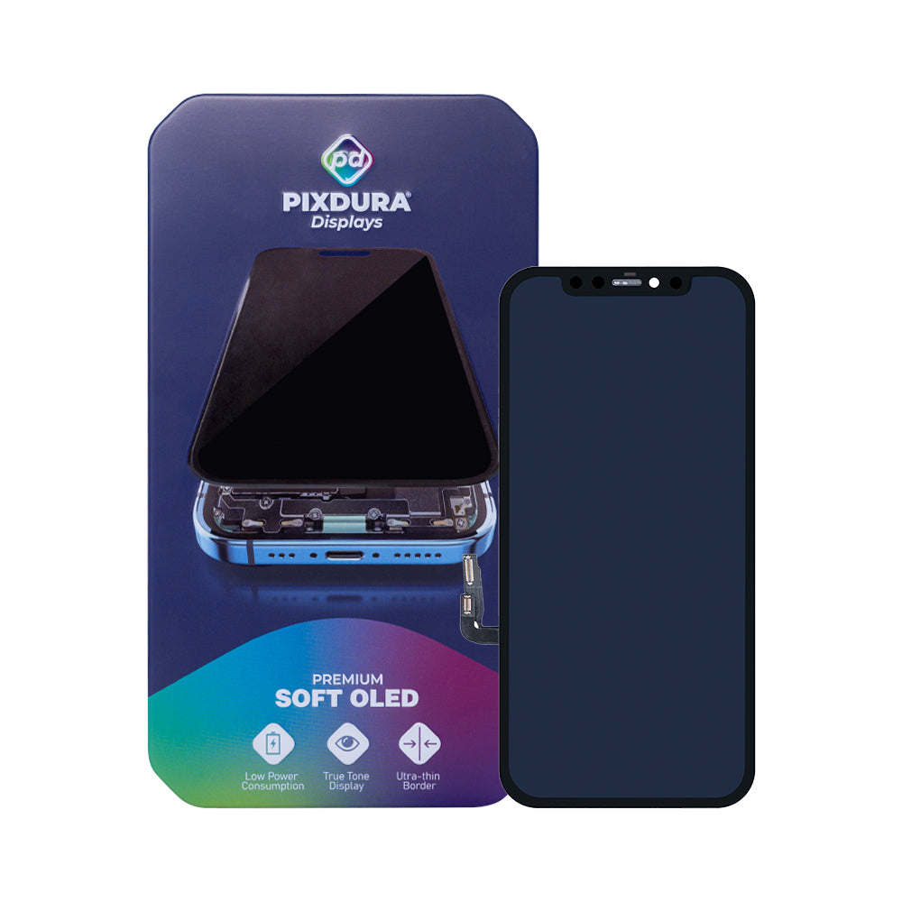 PIXDURA For Apple 12, 12 Pro Écran et numériseur Soft-OLED (IC amovible) (60 Hz)