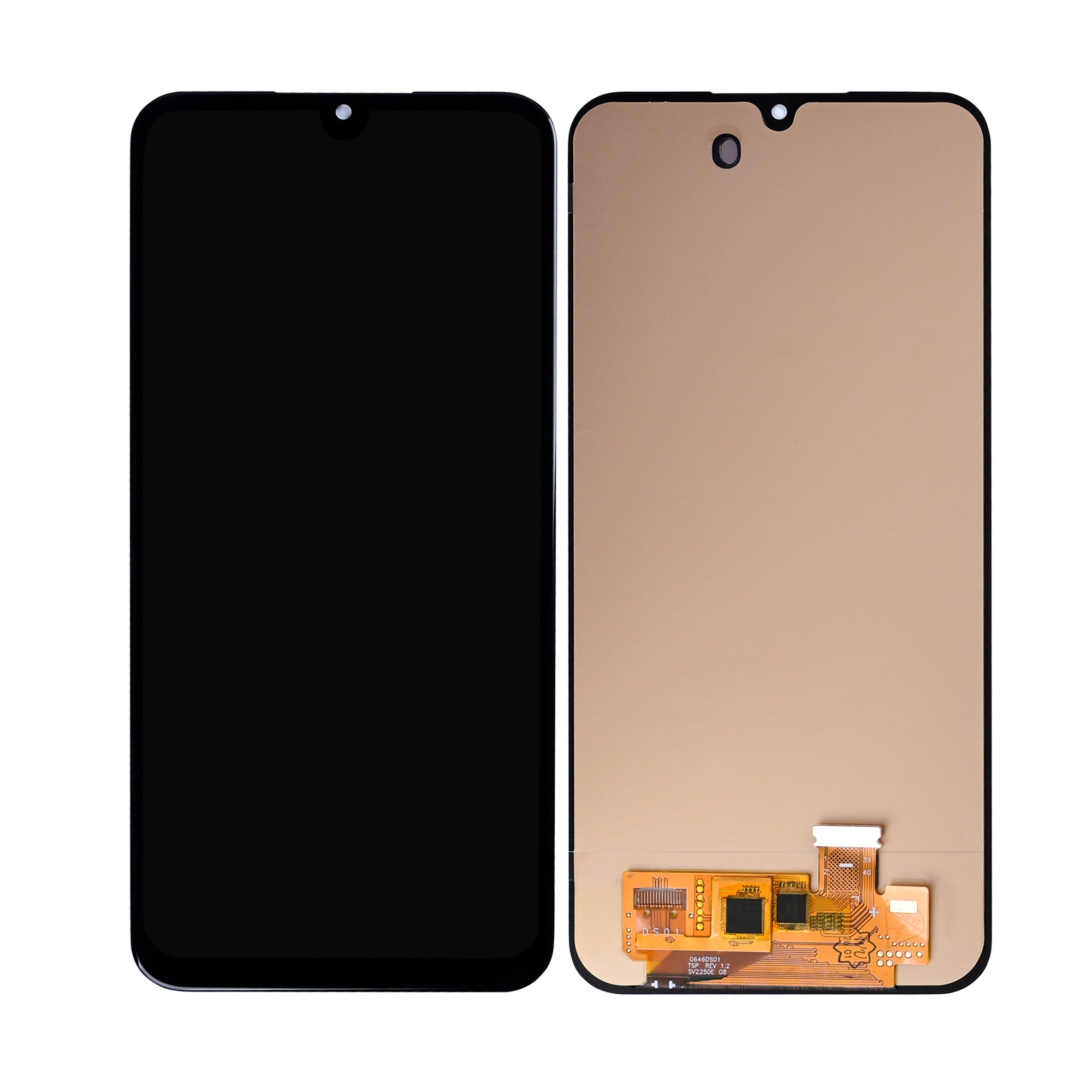 Écran et numériseur Samsung Galaxy M34 5G M346B sans cadre, noir, Soft-OLED