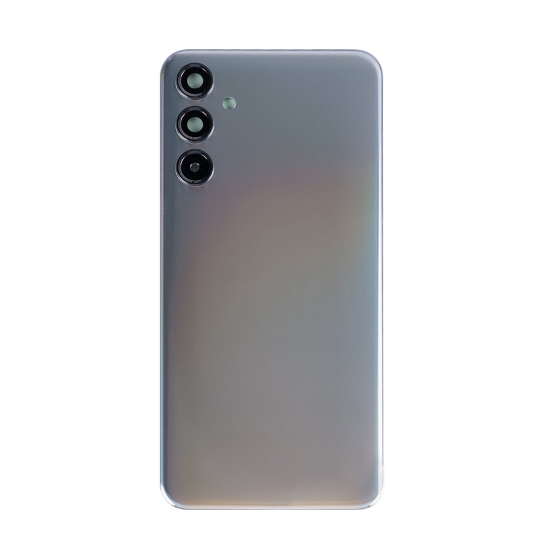 Coque arrière Samsung Galaxy M34 5G M346B avec prisme pour objectif, couleur argent, OEM
