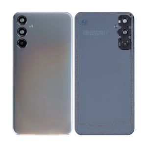 Coque arrière Samsung Galaxy M34 5G M346B avec prisme pour objectif, couleur argent, OEM